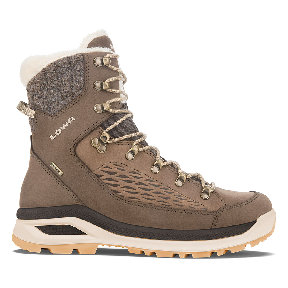 Scarpe Invernali Donna Lowa Renegade Evo Ice GTX Marroni WHLMZY-983